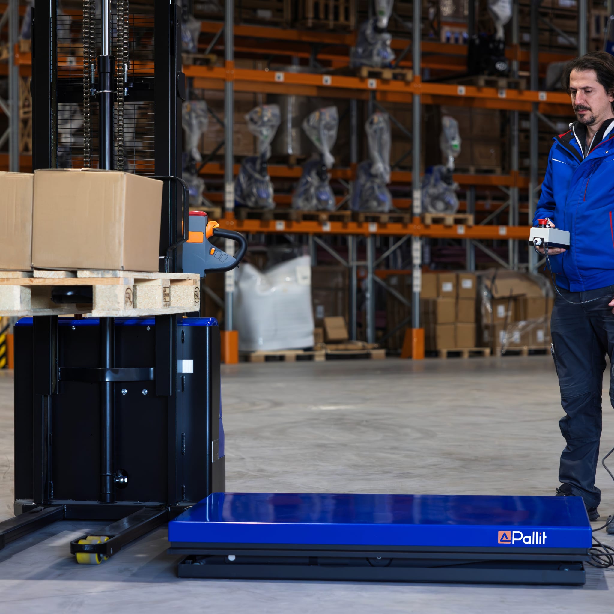 Stationary Electric Scissor Lift TABLE