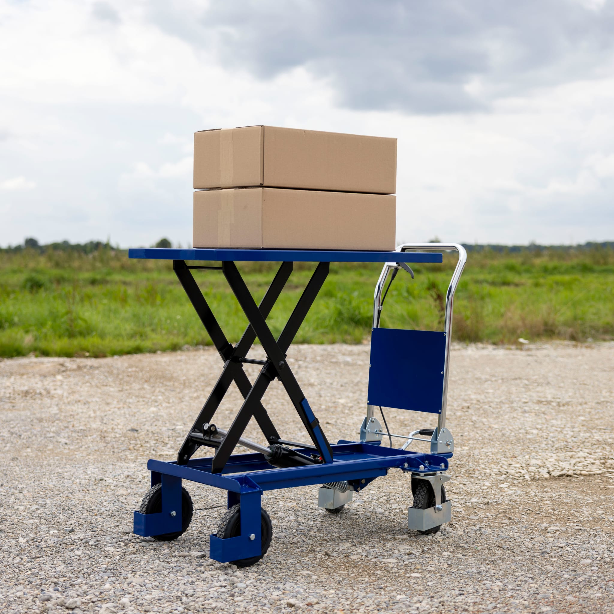 Wózek nożycowy platformowy XOFFROAD