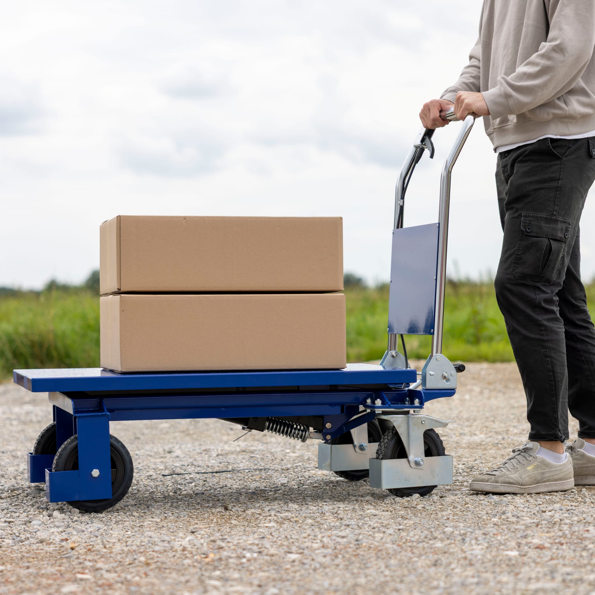 Wózek nożycowy platformowy XOFFROAD