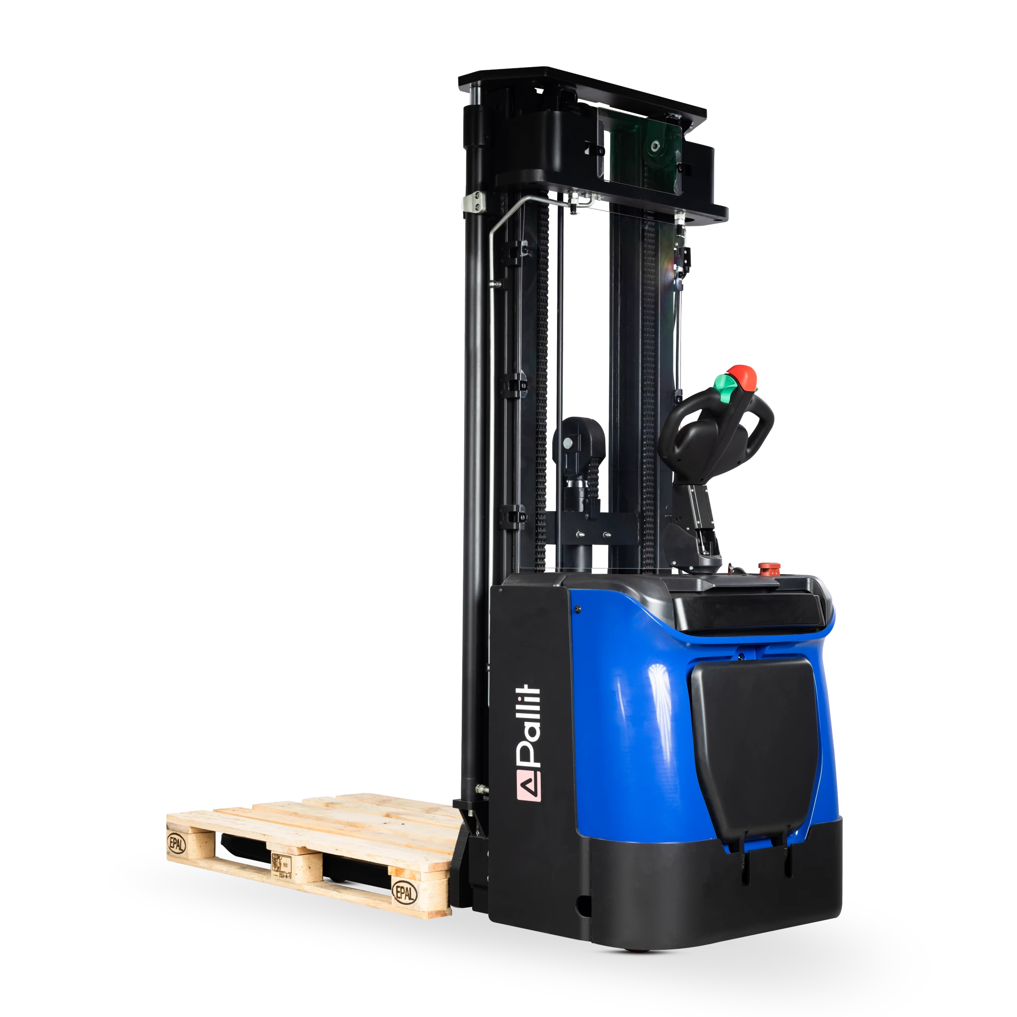 Elektryczny wózek paletowy SPRINT z platformą kierowcy