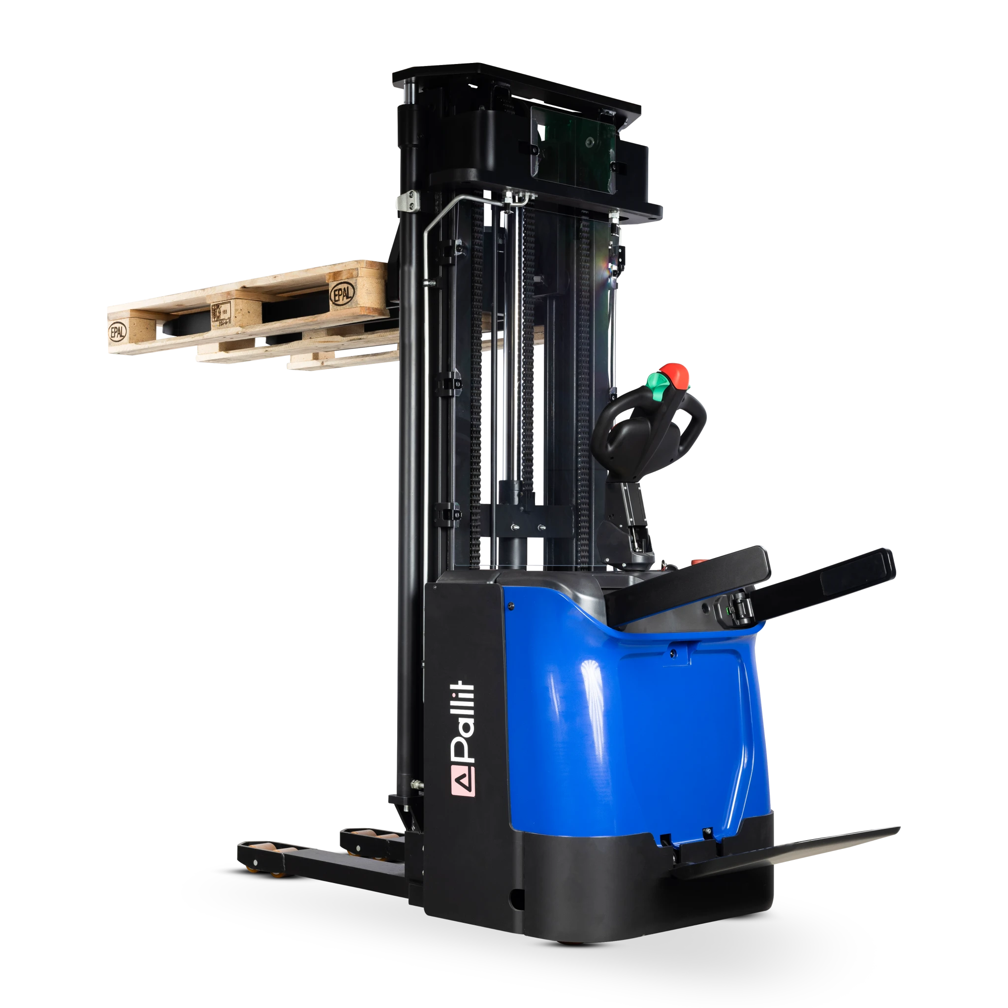 Elektryczny wózek paletowy SPRINT z platformą kierowcy