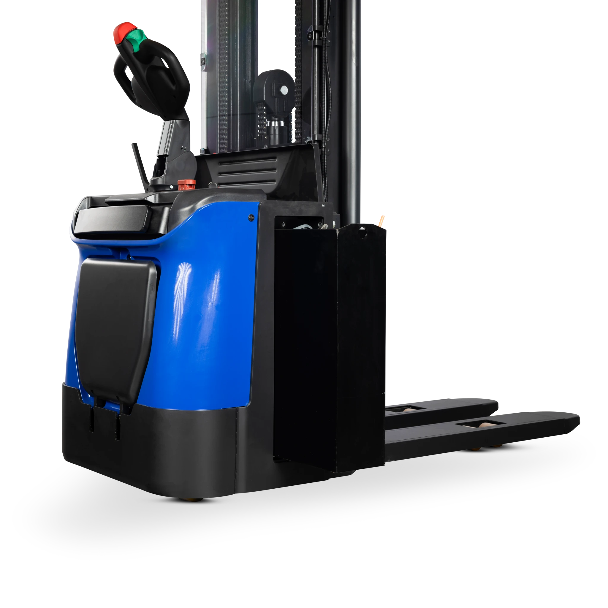 Elektryczny wózek paletowy SPRINT z platformą kierowcy