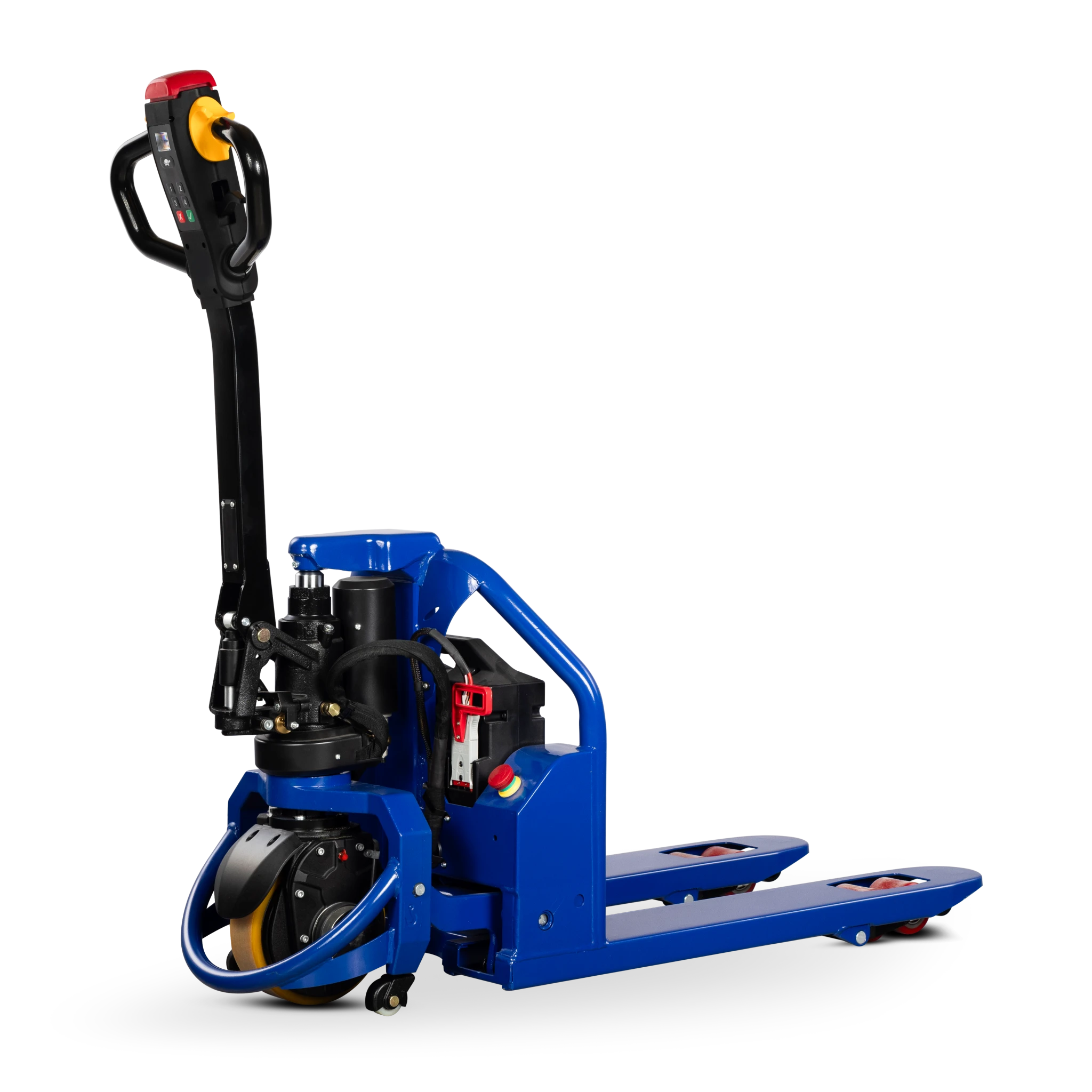 Paleciak elektryczny mały FLEXIBLE M z widłami 800 mm