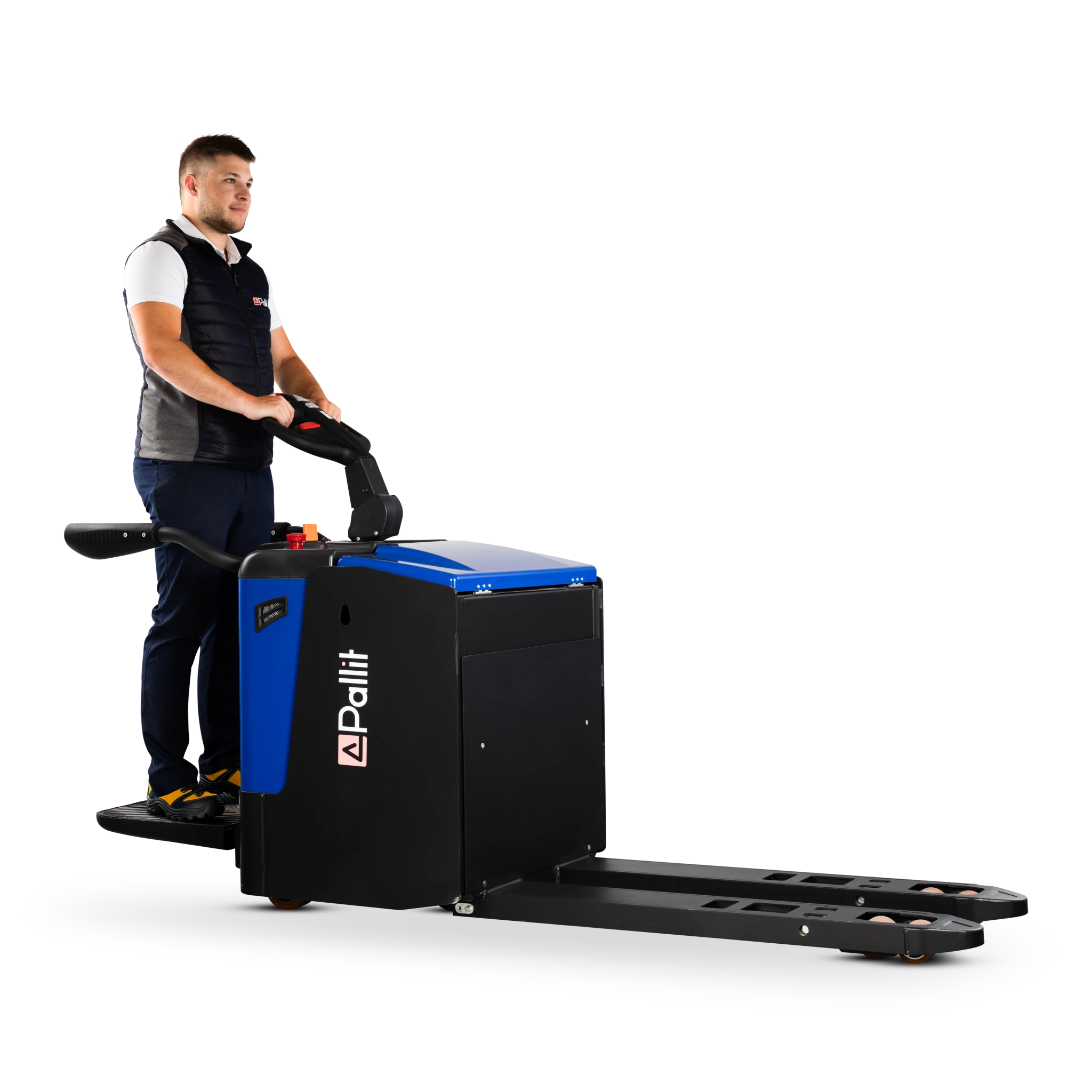 Paleciak z podestem RUN do 3000 kg