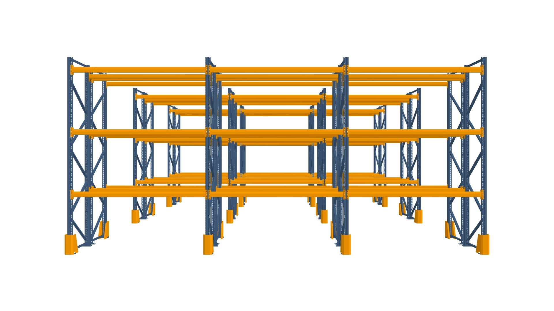 Konfiguration vom 18.11.2025 - 8.60 m x 4.00 m für 216 Paletten mit 1000 kg