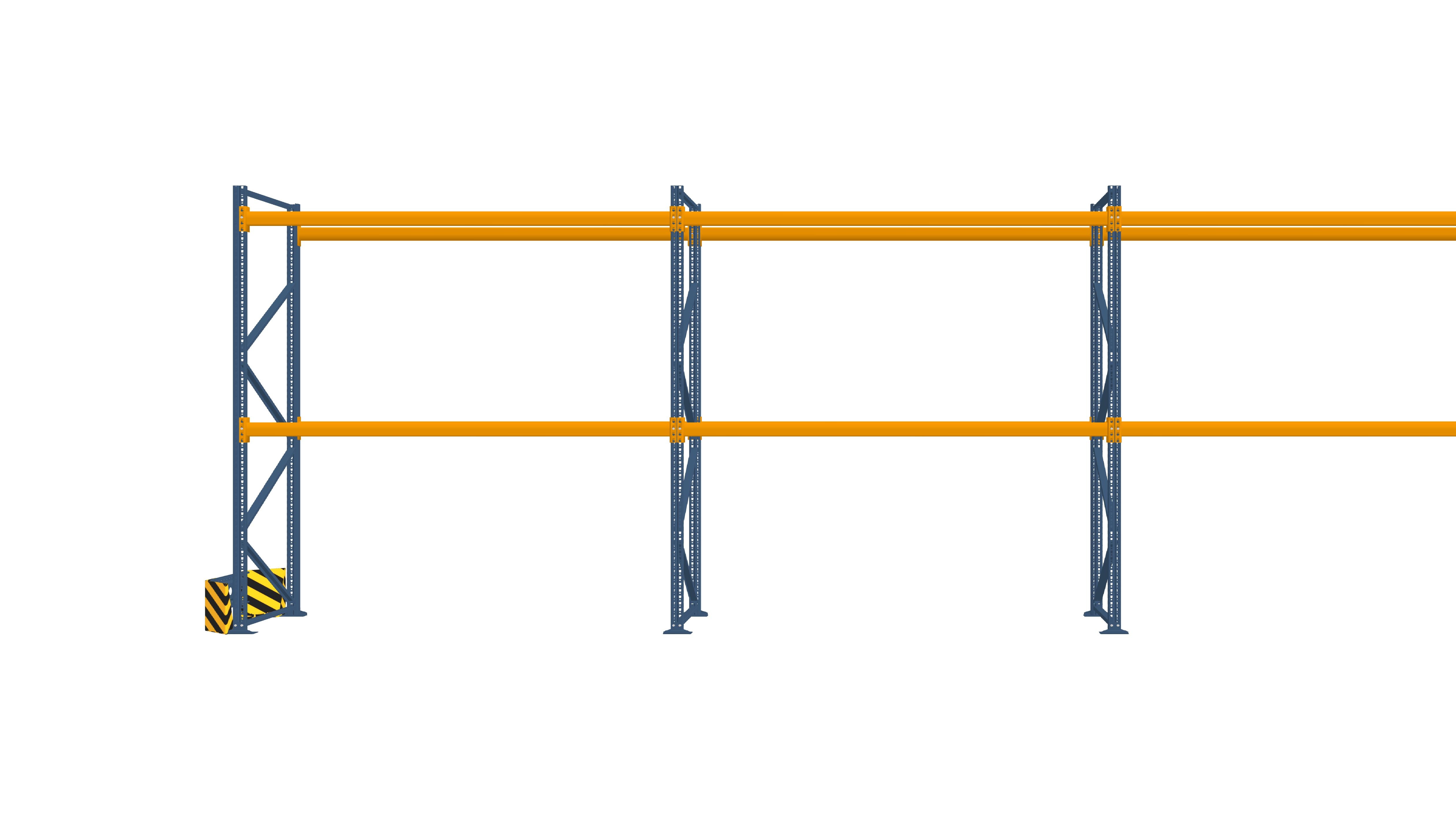 Konfiguration vom 08.11.2024 - 8.72 m x 3.50 m für 27 Paletten mit 700 kg