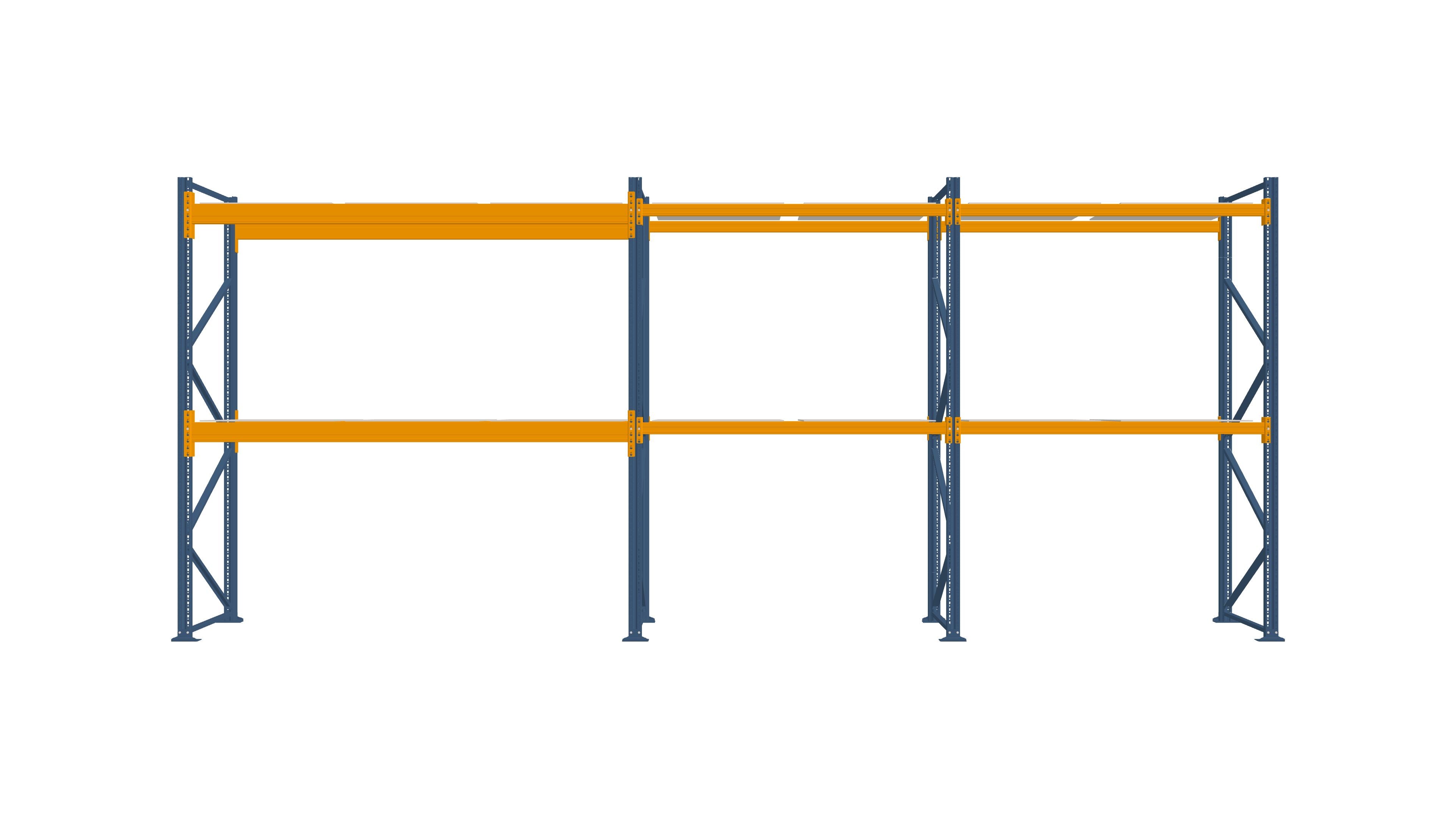 Konfiguration vom 06.11.2024 - 8.40 m x 3.50 m für 21 Paletten mit 700 kg