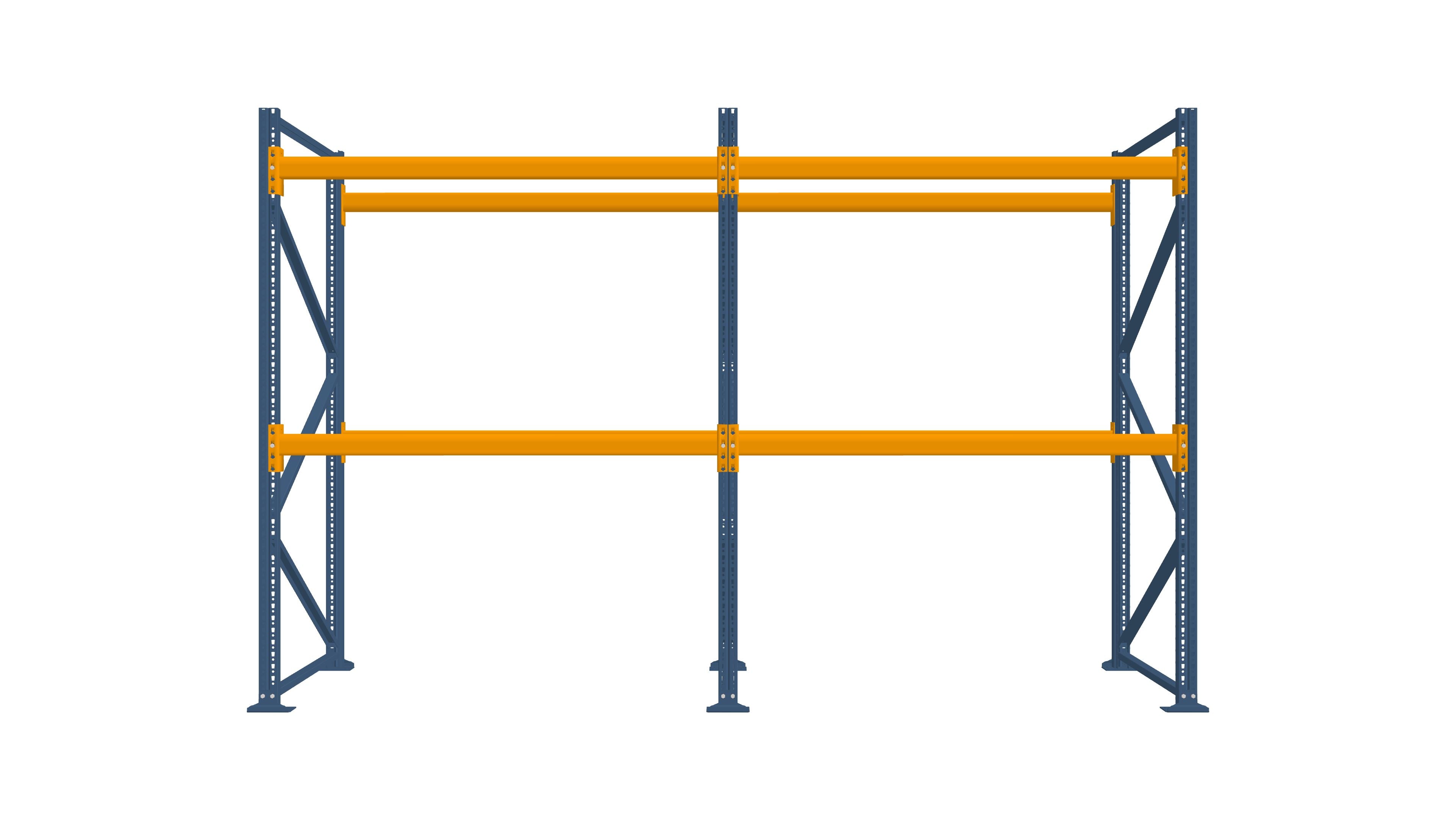 Konfiguration vom 19.11.2024 - 3.99 m x 2.50 m für 12 Paletten mit 700 kg