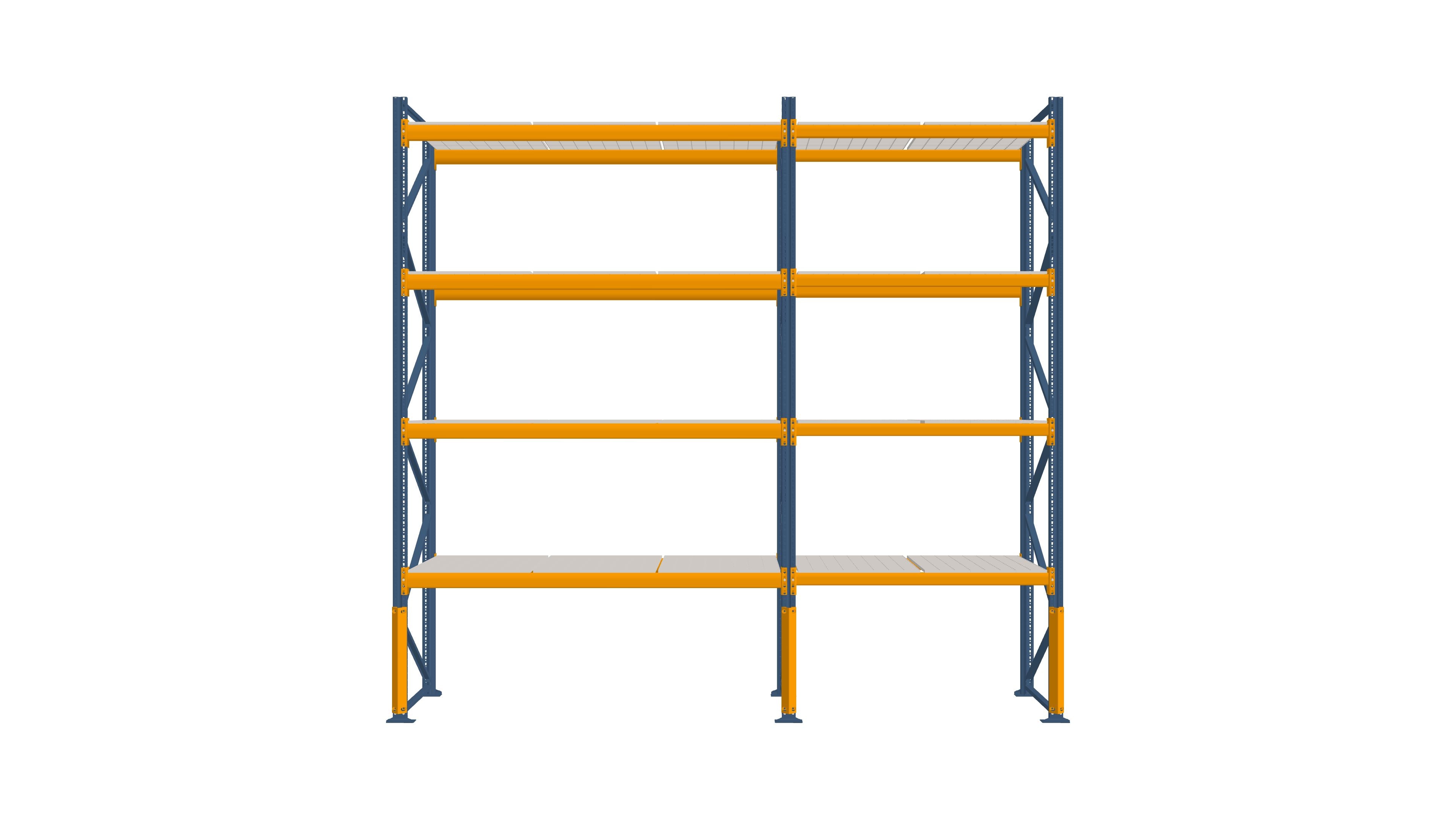 Konfiguration vom 12.11.2025 - 4.93 m x 4.50 m für 25 Paletten mit 1000 kg