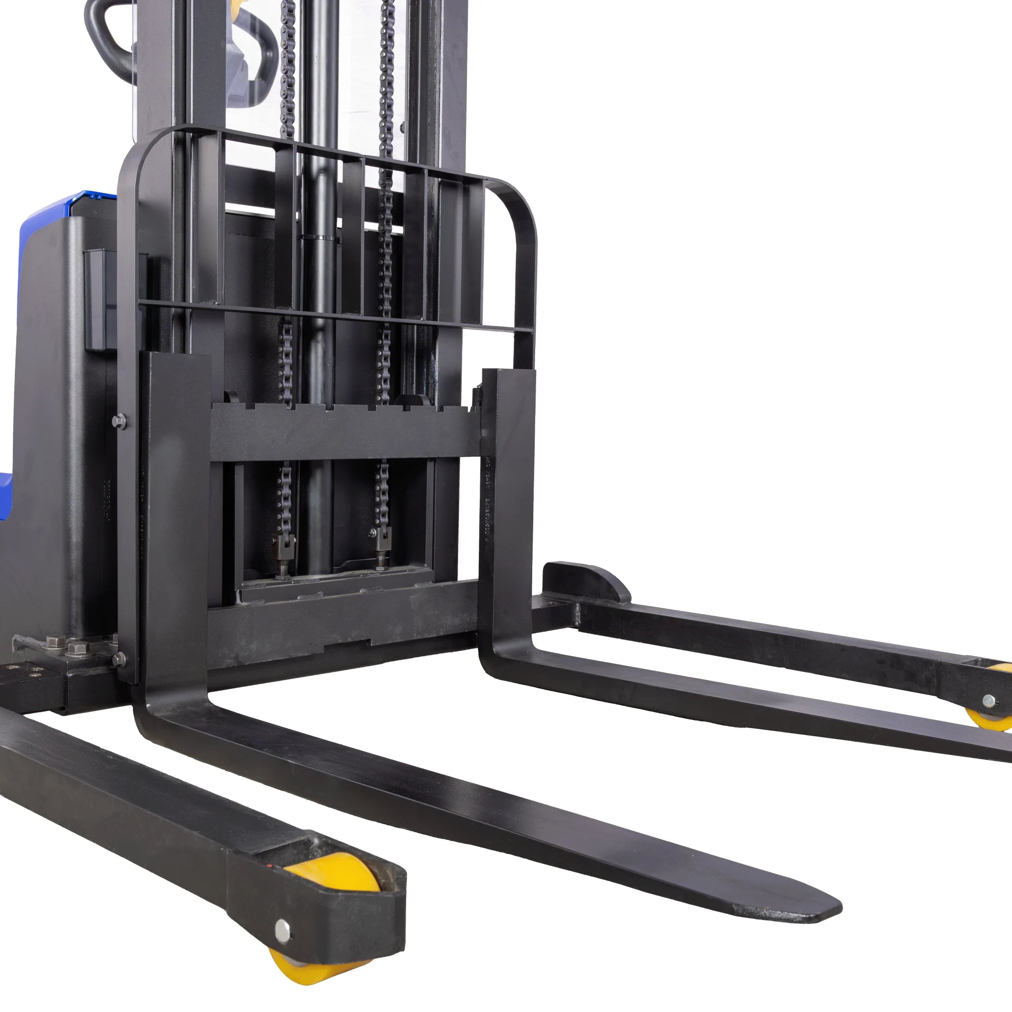 Wide-gauge electric pallet stacker BROAD