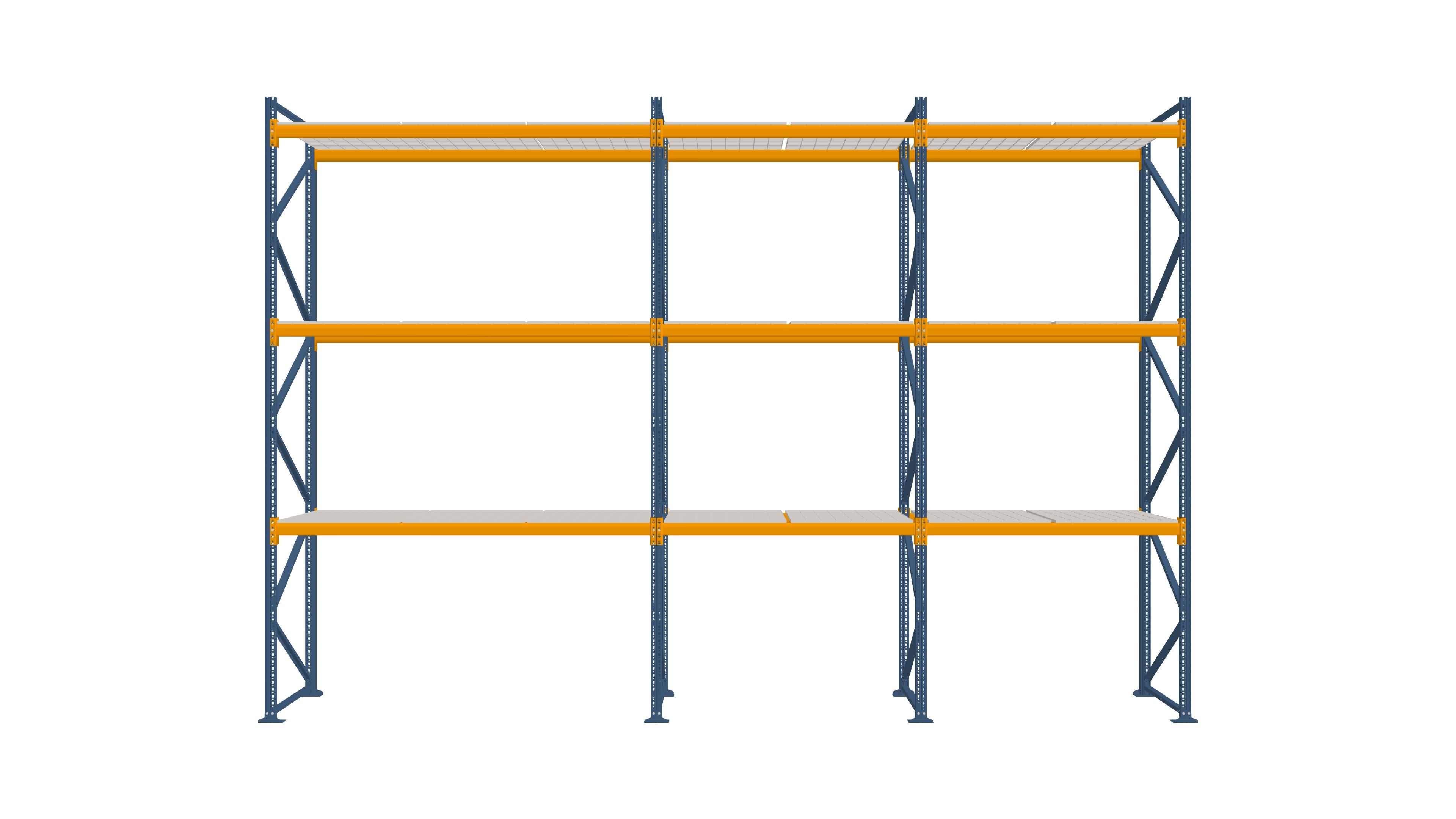 Konfiguration vom 17.11.2025 - 6.77 m x 4.50 m für 28 Paletten mit 500 kg